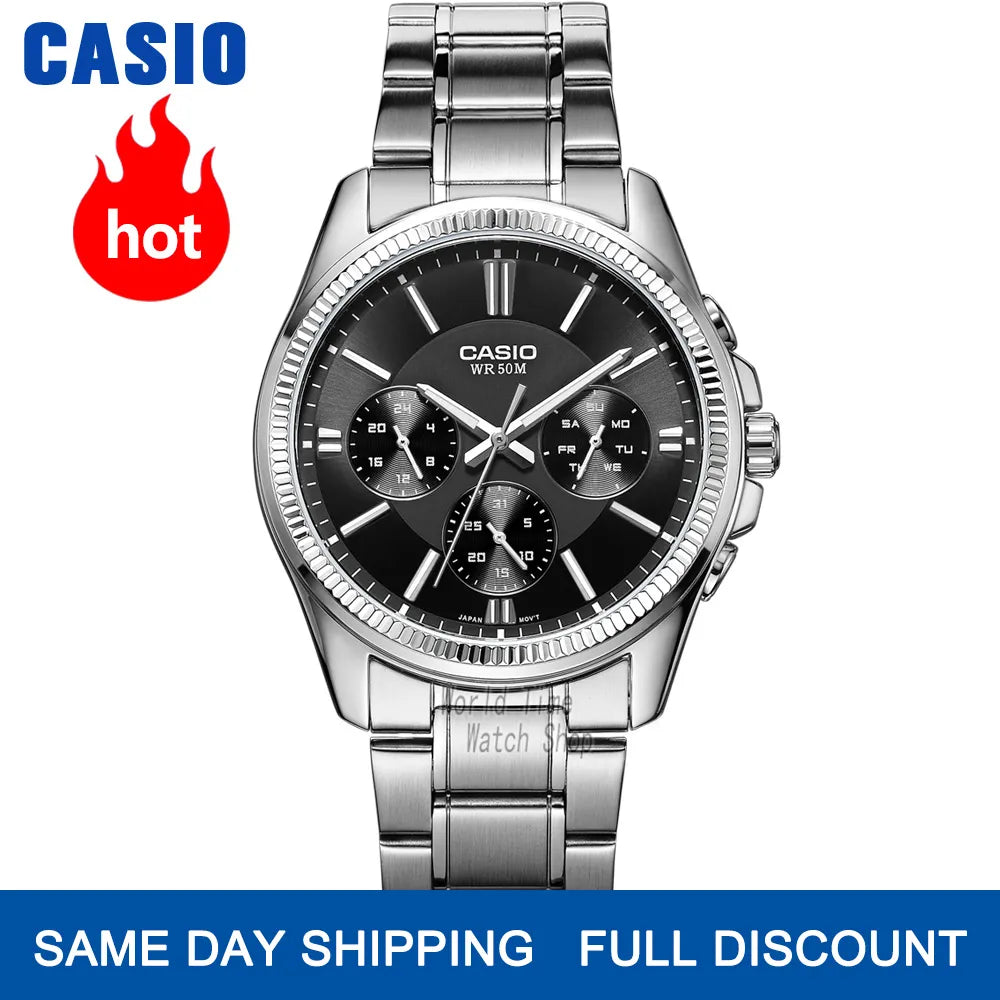 Casio Elevate Your Wrist Game with Top Brand Luxury Quartz Watches 50m Waterproof Sporty and Military Inspired