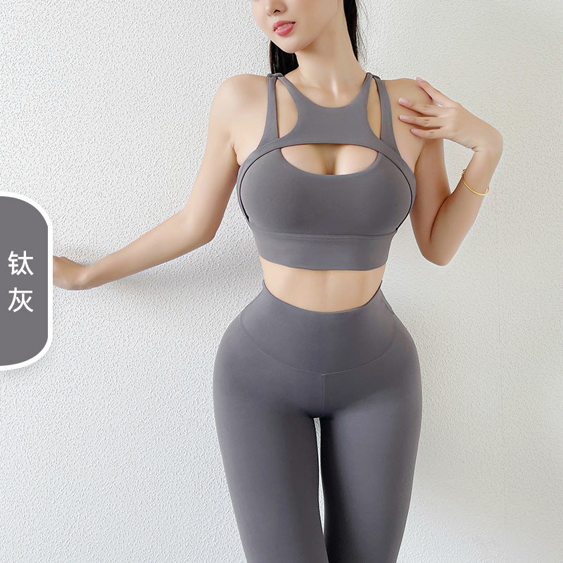 Brushed Three Dimensional Beauty Back Sports Wear Stylish and Functional Activewear