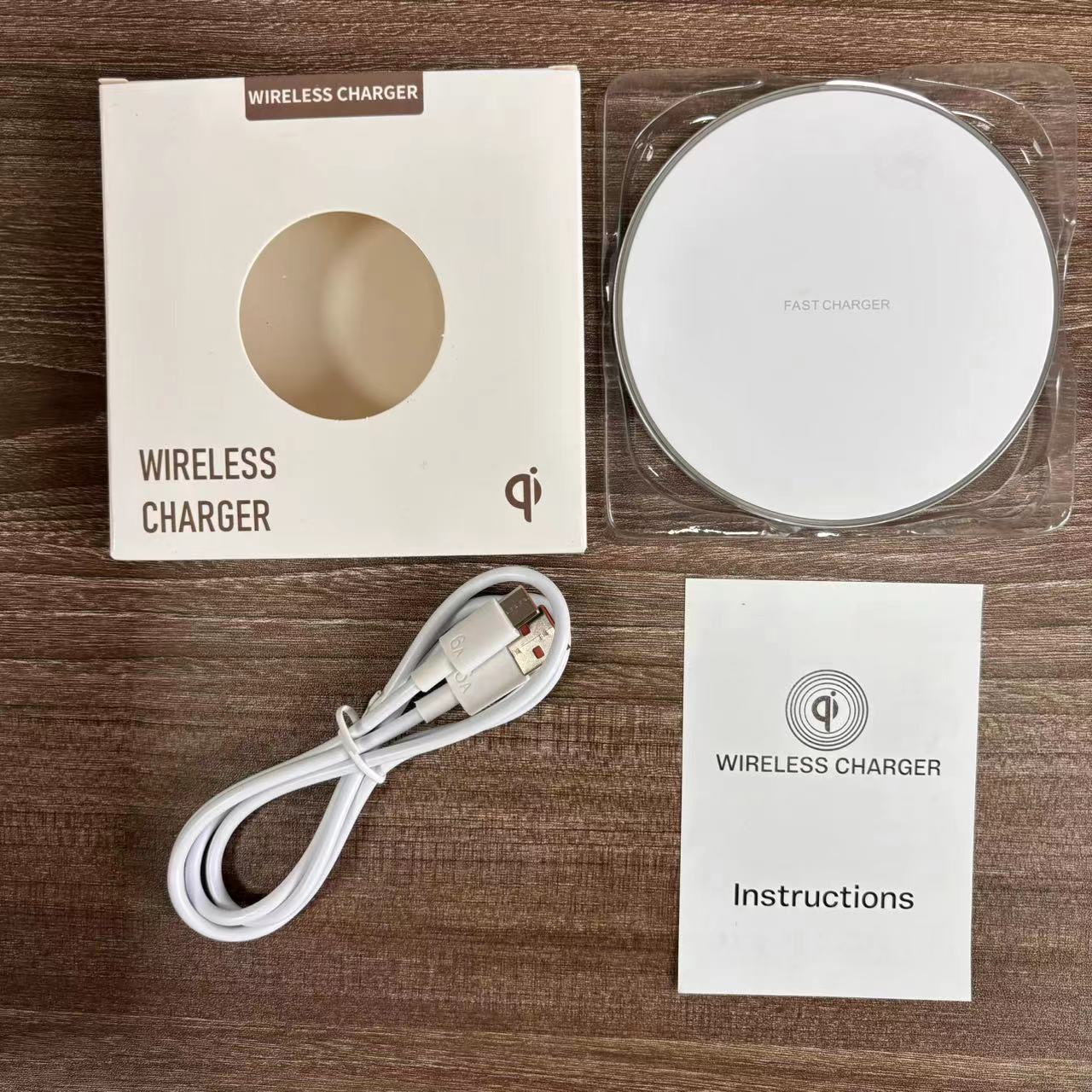 Mobile Phone Wireless Charger 35W Disc Wireless Charging Aluminum Alloy 30W Desktop Charger