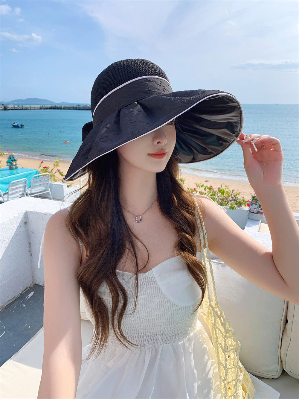 Sunshine Essentials Women Sun Protection Sun Hat with UV Protection Your Stylish Companion for Outdoor Adventures