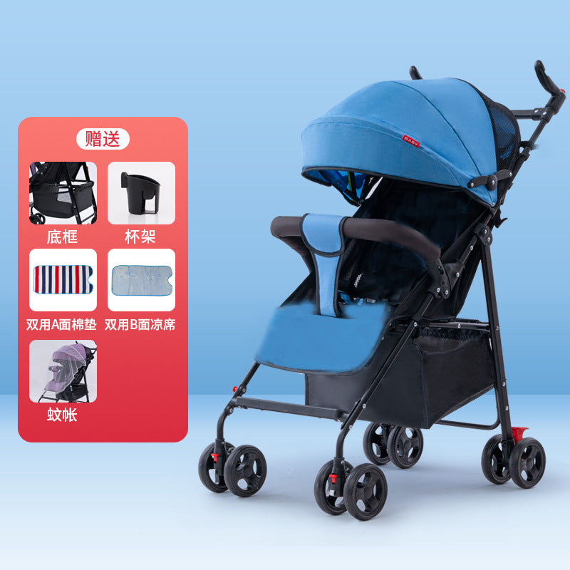 Ultra Light and Portable Baby Stroller Designed to Sit and Lie Simple Yet Functional