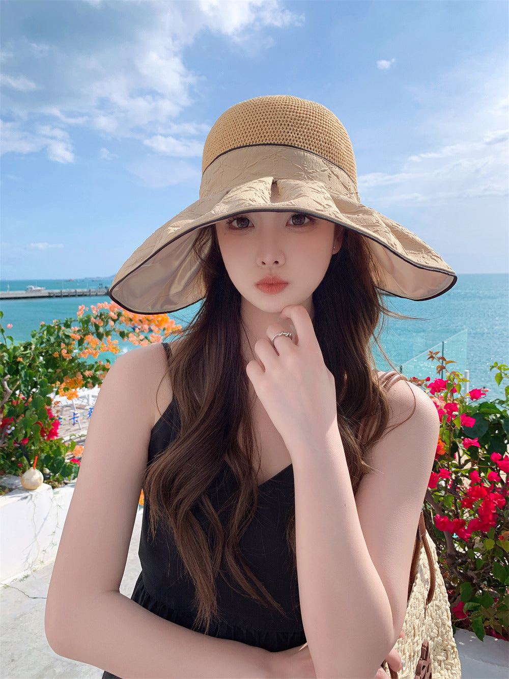 Sunshine Essentials Women Sun Protection Sun Hat with UV Protection Your Stylish Companion for Outdoor Adventures