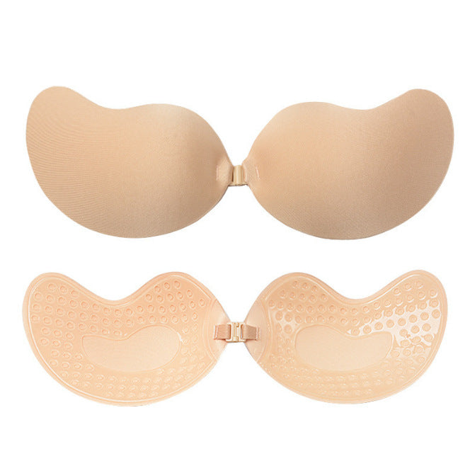 Mango Breast Paste Silicone Bra Paste Gathered Wings Mango Breathable Invisible Seamless One-piece Underwear Cross-border