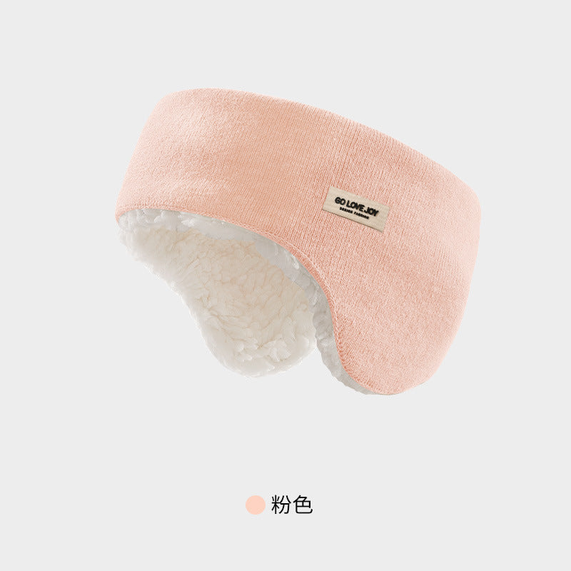 New Winter Soundproof Earmuffs For Women, Adjustable Velcro And Velvet, Non-pressing, Sleep-warming Wholesale Cross-border