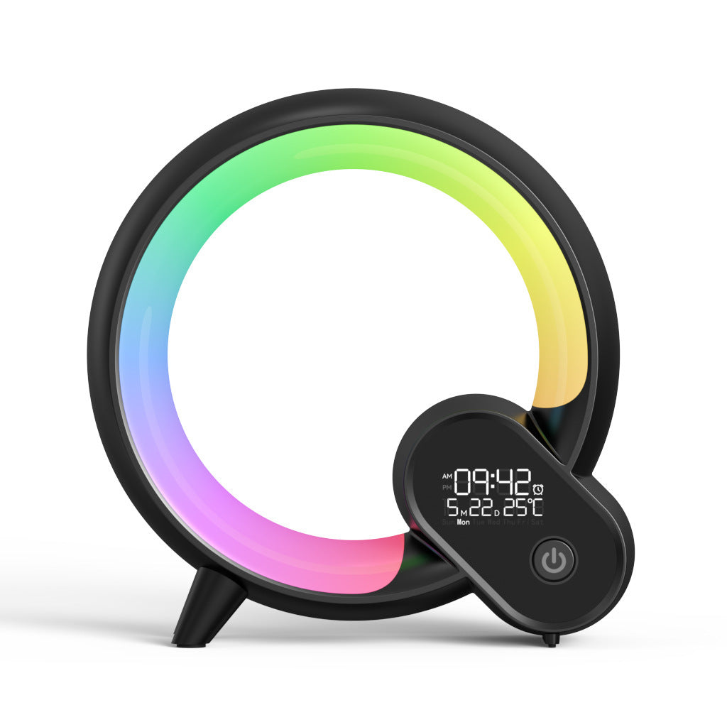 Creative Alarm Clock with Bluetooth Audio and Sunrise Wake-up