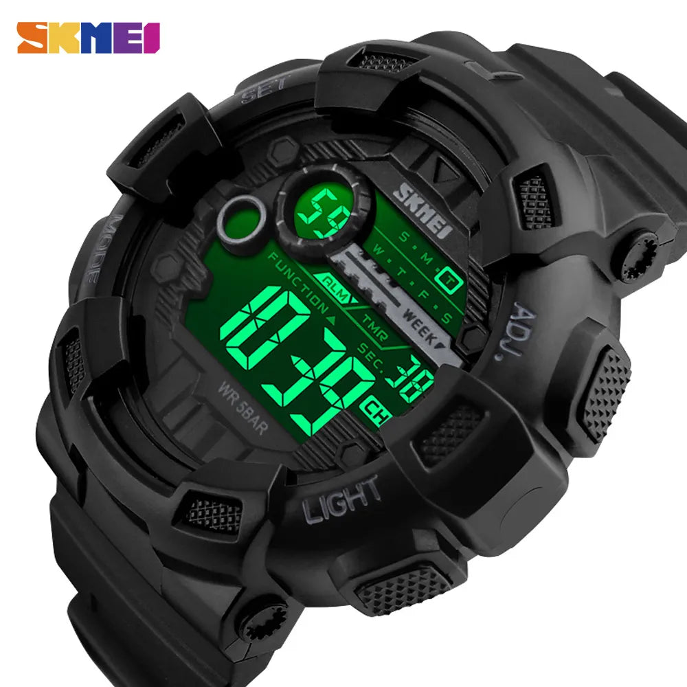 SKMEI 1243 Conquer Every Moment with Precision – The Ultimate Outdoor Sport Watch for Men