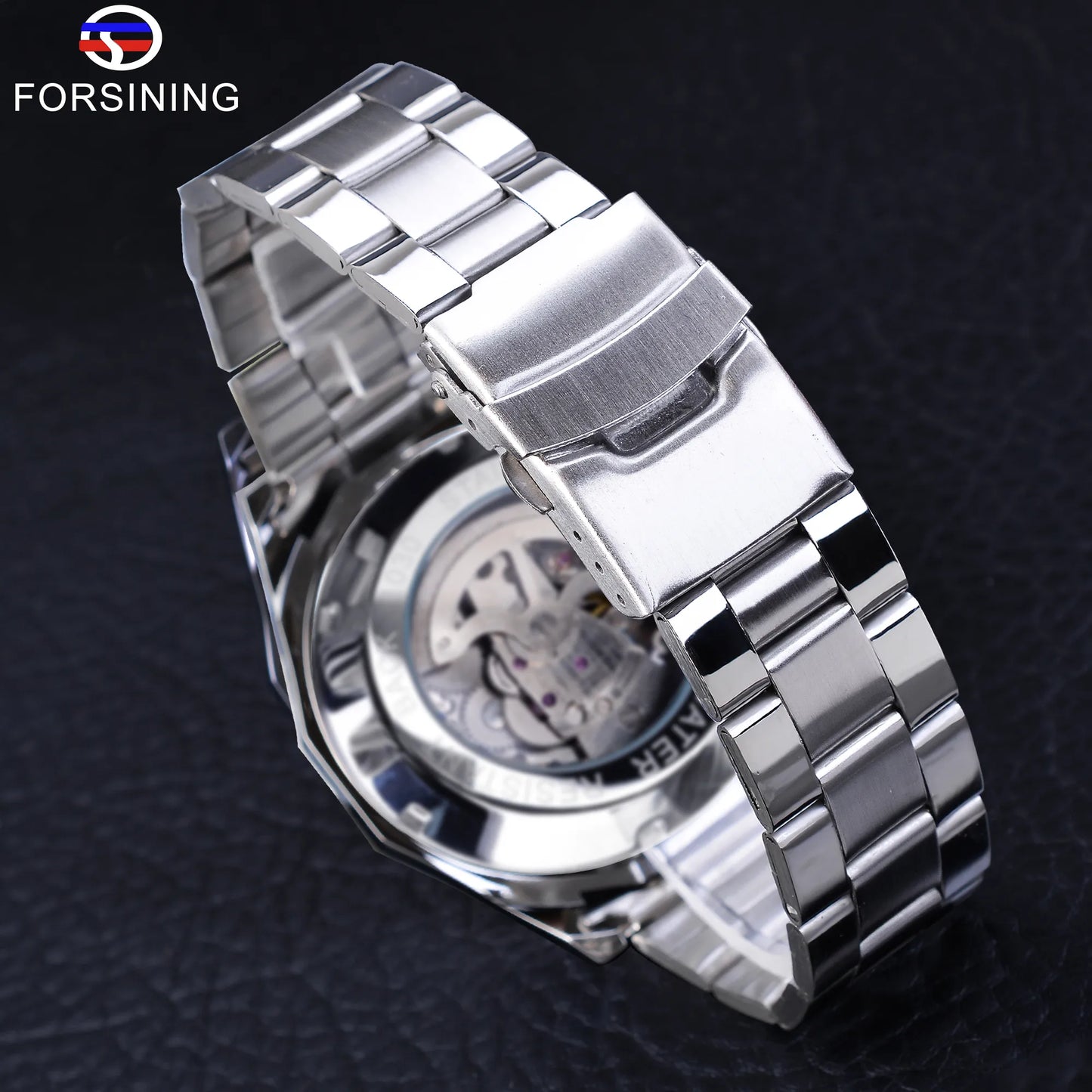 Stainless Steel Waterproof Skeleton Watch for Men – A Top Luxury Brand in Mechanical Sport Watches