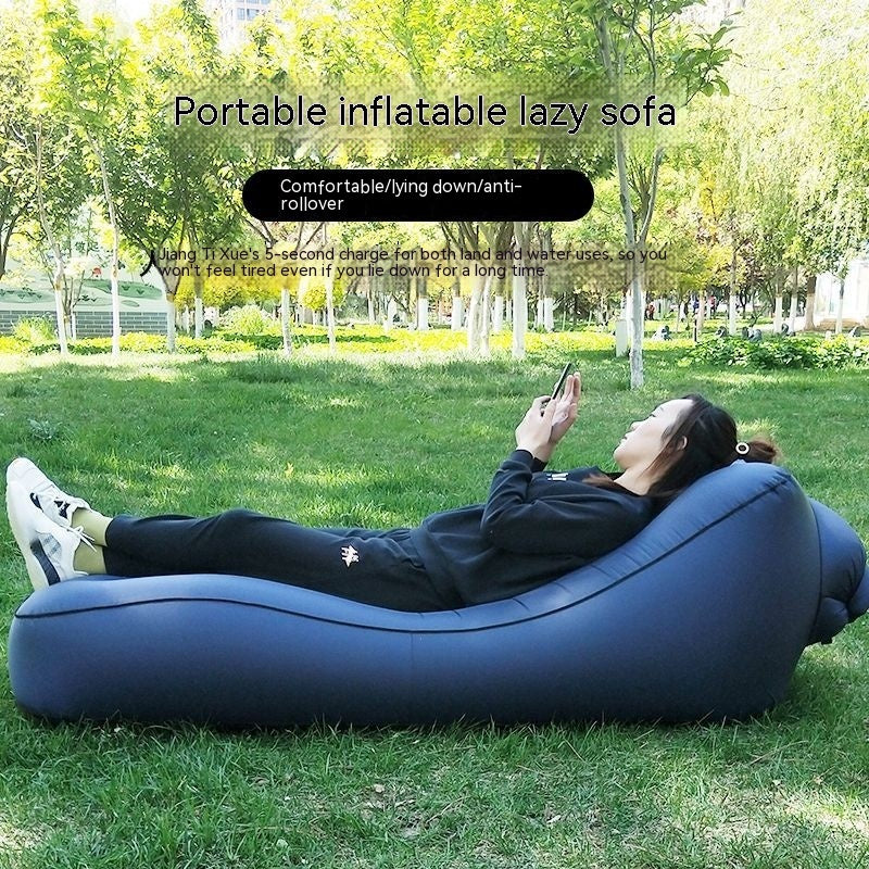 Outdoor Comfort Camping Sofa Inflatable Sofa Portable Air Bed for Casual Beach Recliner and Floatation Bed