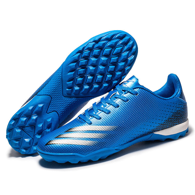 Optimized for Play Football Training Shoes with Rubber Nails for Artificial Turf