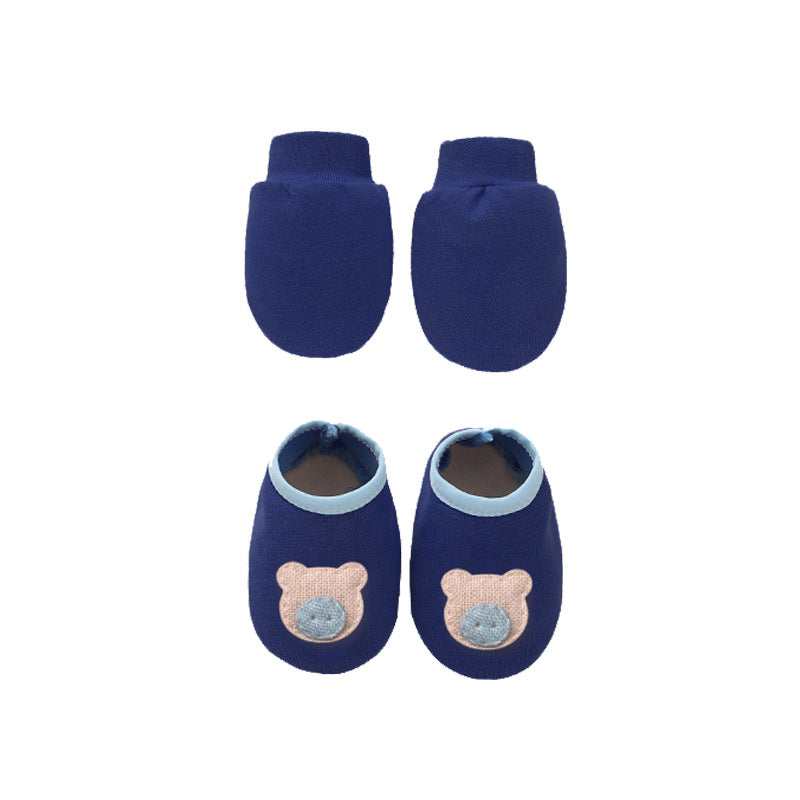 Soft and Snug Essentials Adorable Cotton Gloves and Foot Covers for Your Precious Baby Utmost Comfort and Warmth