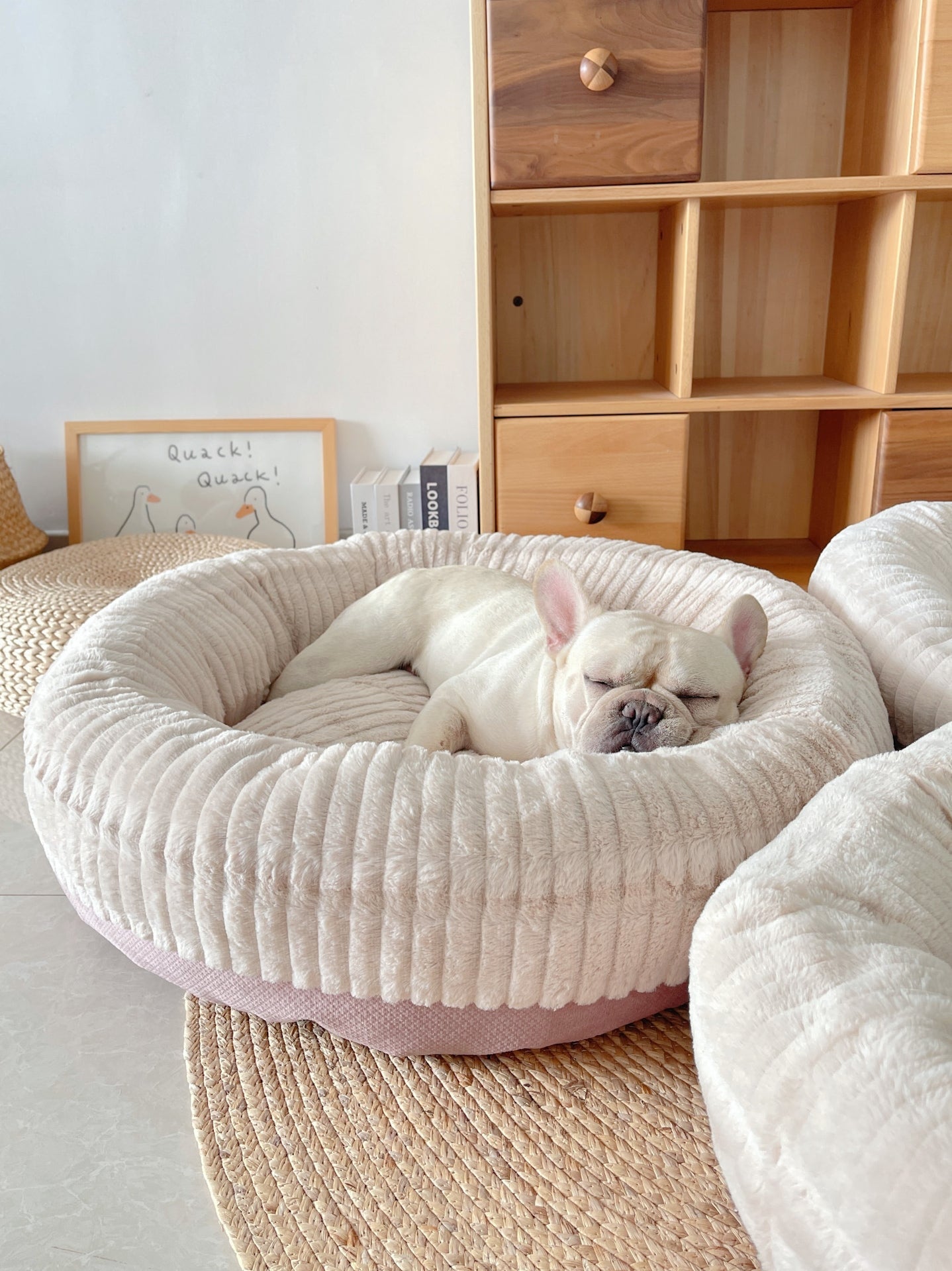 Soft Thickened Warm Kennel Round Cat Dog Pad