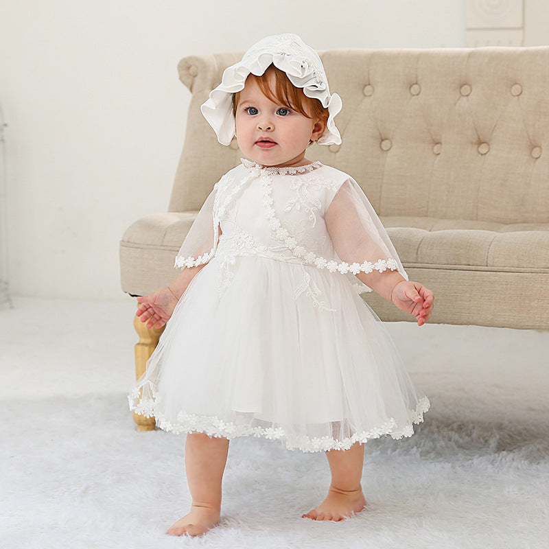 Beautiful Baby Girl One Year Old Full Moon Wedding Dress A Special Outfit for a Memorable Occasion