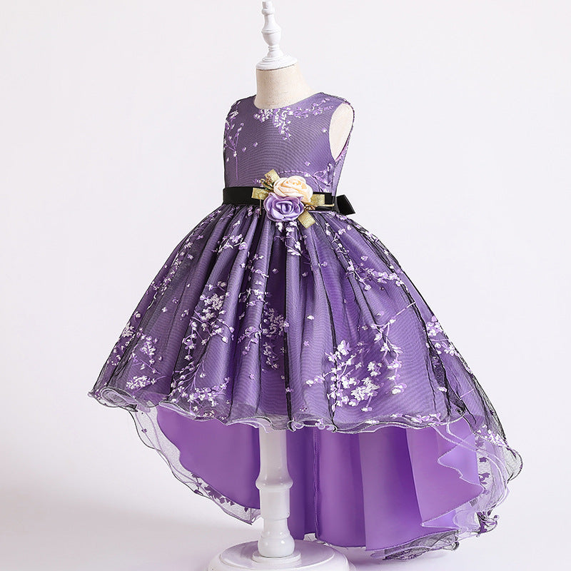 Girls' Sleeveless Princess Dress Fashion Personality