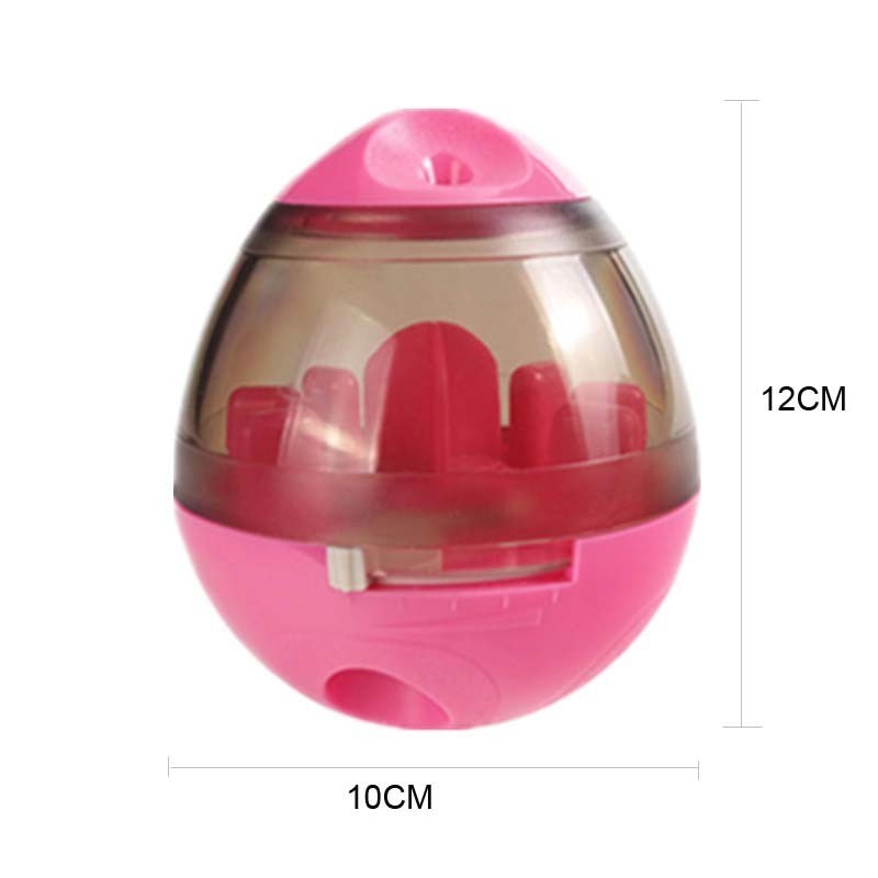 Puppy Feeder Dispenser Bowl Toy Leak Food Interactive Dog Food Balls Tumbler Pet Tumbler Feeder Food Automatic Dispenser Bowl Interactive Balls