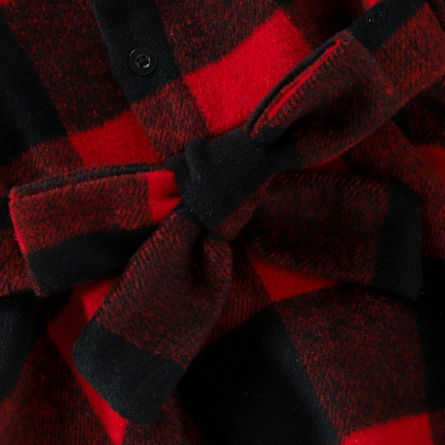 Classic Elegance Adorn Your Little One in Our Black and Red Plaid Baby Dress a Timeless Statement of Style