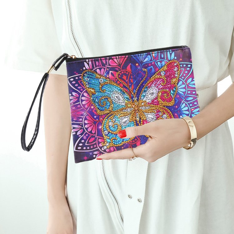 Creative Sparkle Fashion DIY Diamond Painting Handbag for Personalized Style