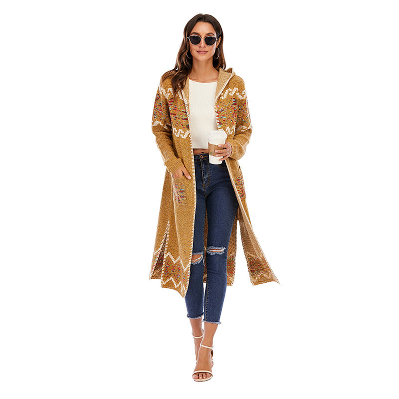 Sweater Large Coat Cardigan Sweater Casual coat