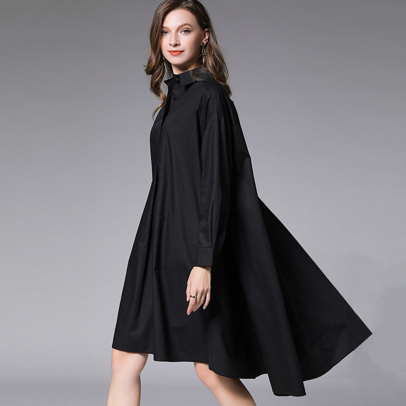 Women's Shirt Dress Loose Fashion