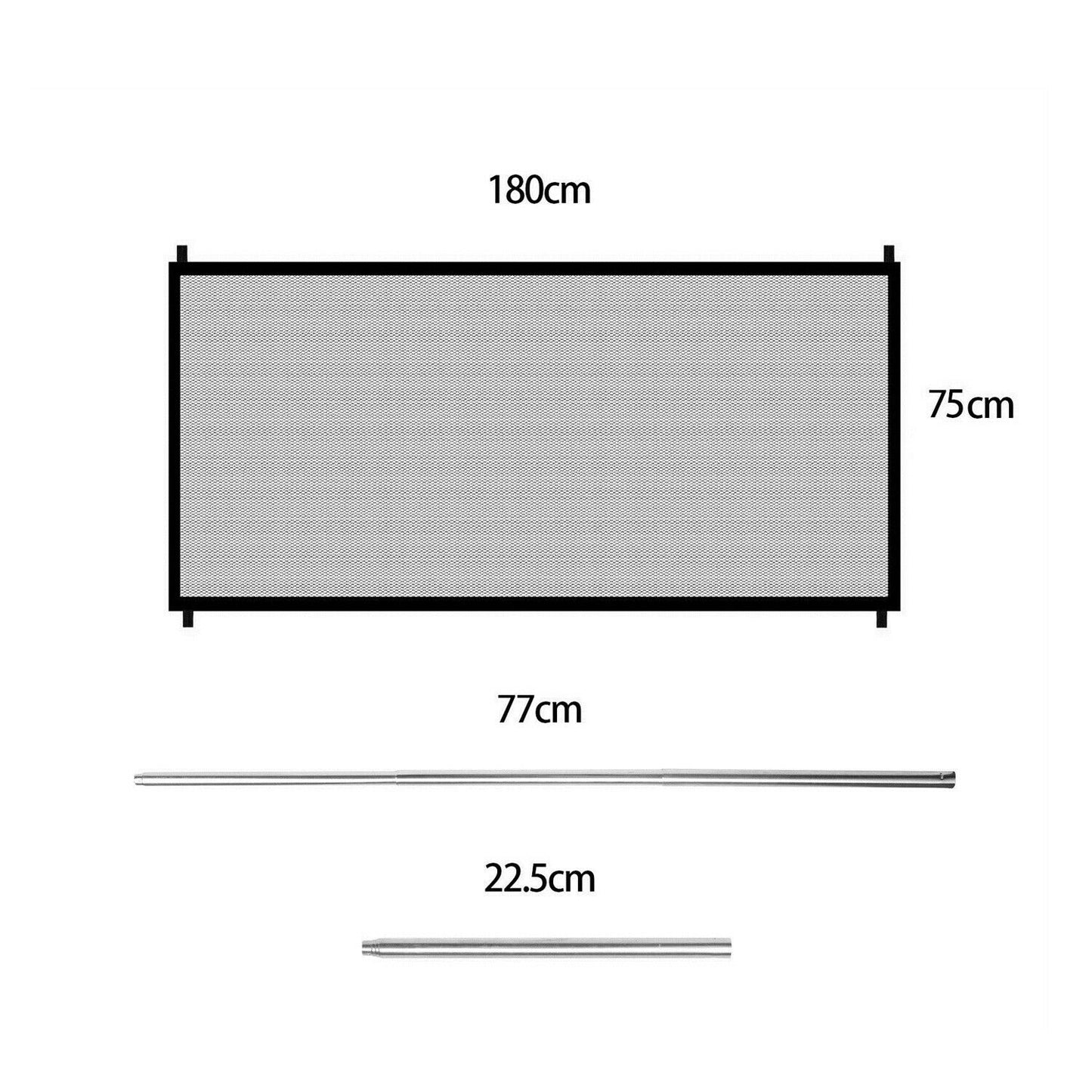 Safety Enclosure Dog Fences Dog Gate The Ingenious Pet Dog Fence Gate Safe Guard Mesh Magic Pet Gate Pet Supplies Dropshipping