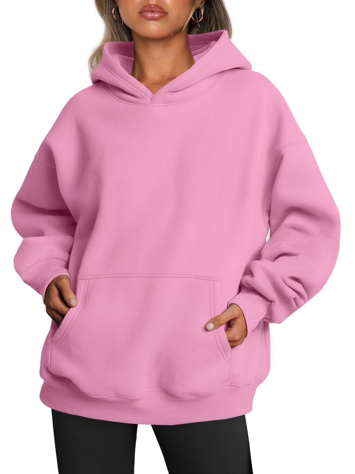 Women's Loose Pullover Hoodies with Pocket: Winter & Fall Sports Outfits