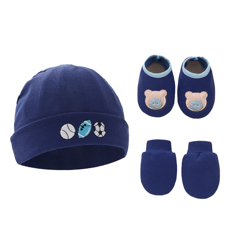 Soft and Snug Essentials Adorable Cotton Gloves and Foot Covers for Your Precious Baby Utmost Comfort and Warmth