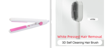 One-key Cleaning Hair Loss Airbag Massage Scalp Comb Anti-Static Hairbrush Self Cleaning Hair Brush For Women