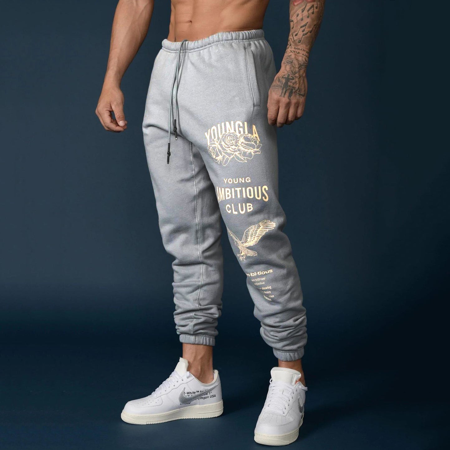 Men's Thicken Ankle-tied Sports Pants