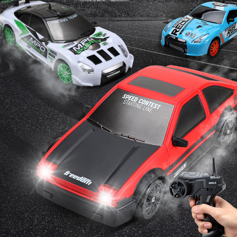 4WD 2.4G RC Drift Car Remote Control GTR AE86 Model Racing Toy for Kids