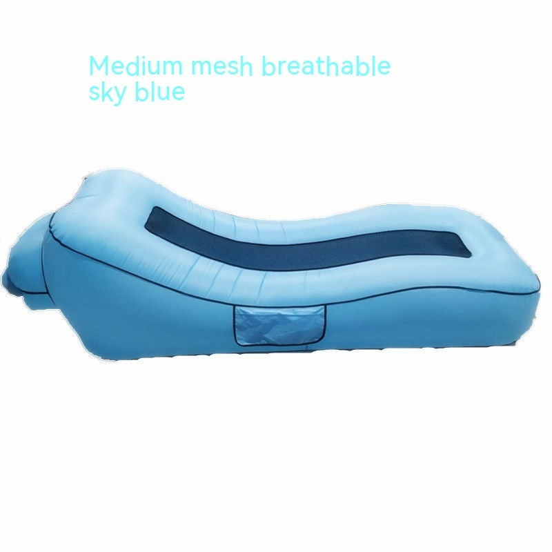 Outdoor Comfort Camping Sofa Inflatable Sofa Portable Air Bed for Casual Beach Recliner and Floatation Bed