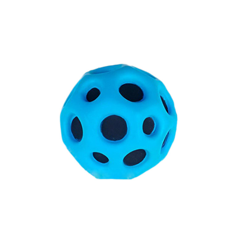 Soft Moon-Shaped Bouncy Ball: Kids Indoor/Outdoor Toy