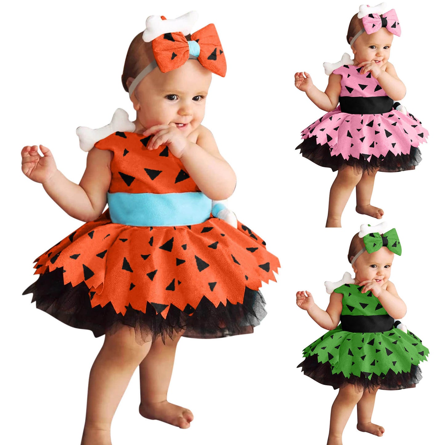 Spooky Chic Girls Fashion Simple Halloween Mesh Costume Suit for Festive Fun