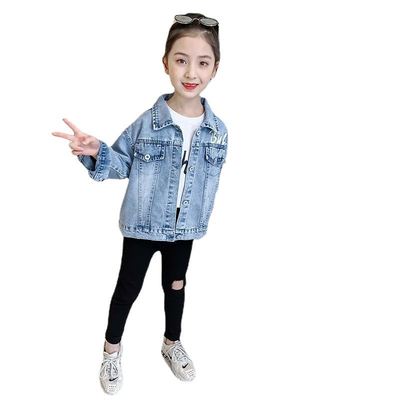 Kids Fashion Fun Explore Our Collection of Cartoon Jacket Clothes Offering Denim Tops for Children with Playful Style and Comfort