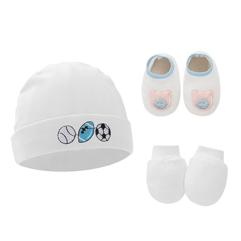 Soft and Snug Essentials Adorable Cotton Gloves and Foot Covers for Your Precious Baby Utmost Comfort and Warmth