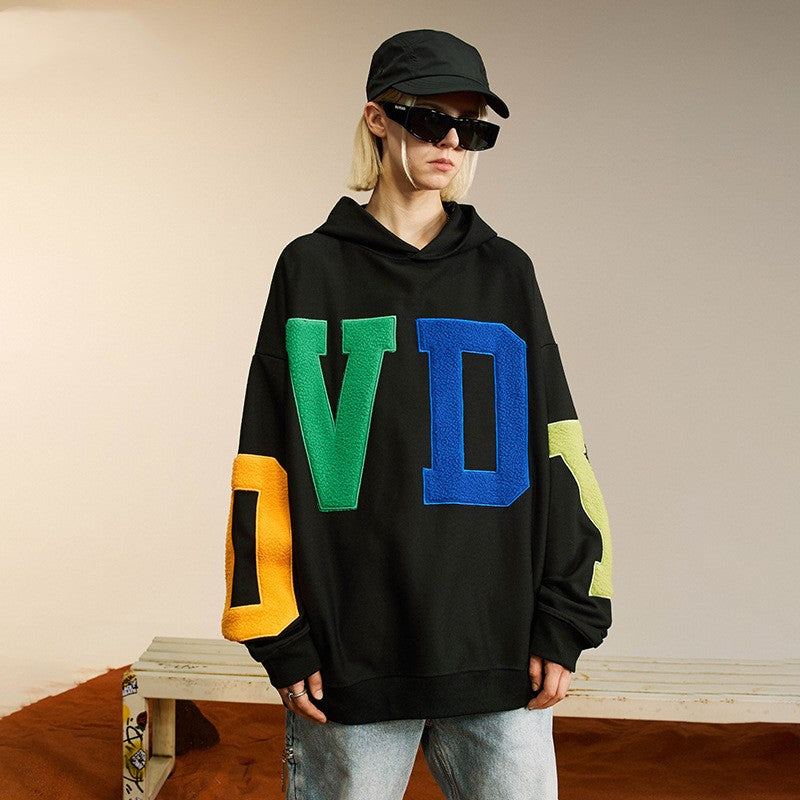 Street Beats Hip Hop Hoodies for Couples Loose Casual and Hooded