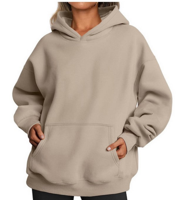 Women's Loose Pullover Hoodies with Pocket: Winter & Fall Sports Outfits