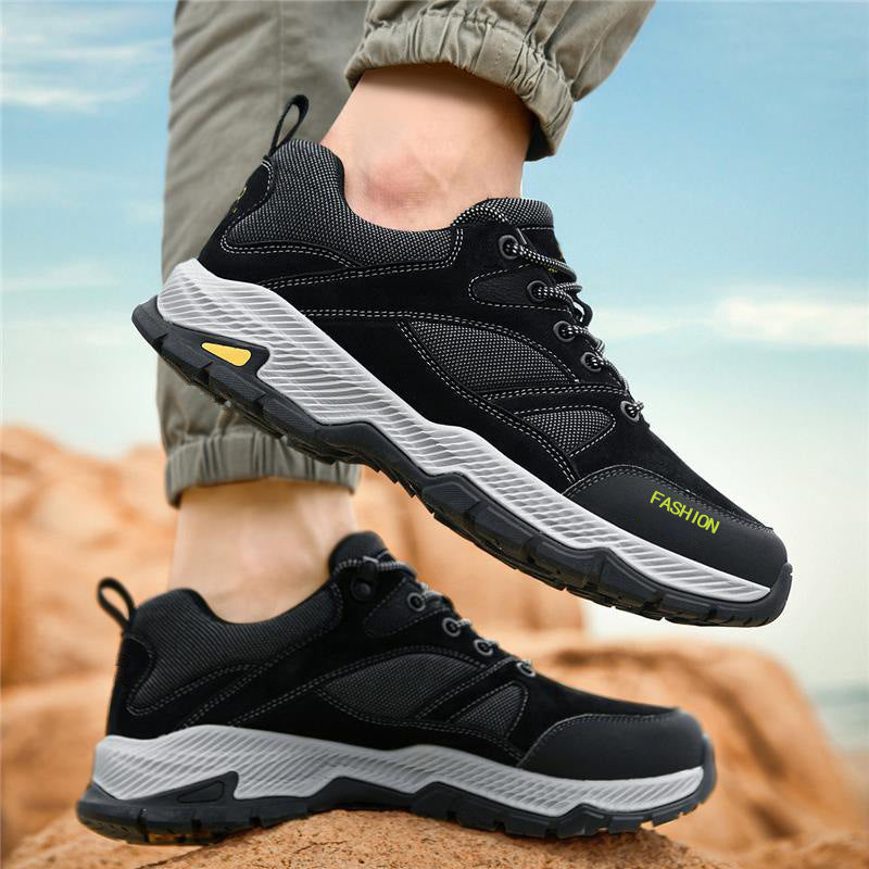 Men Lace up Sneakers Casual Breathable and Ideal for Outdoor Activities