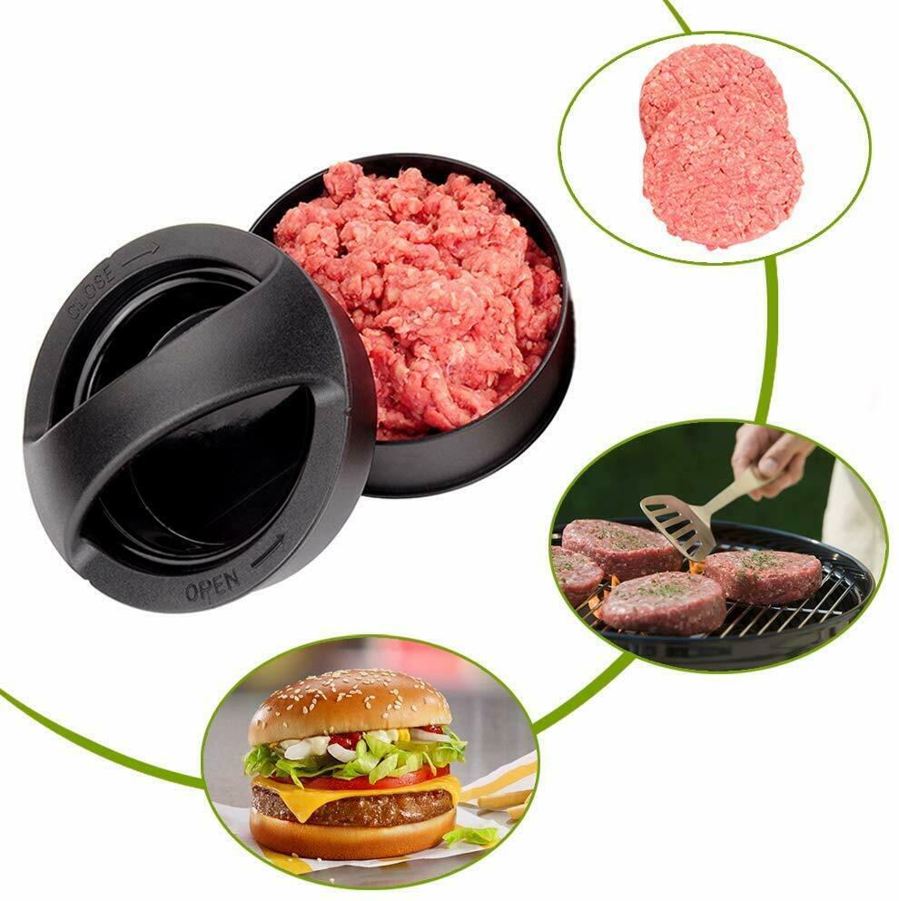 Non Stick Burger Patty Press and Mold Set Perfect for Homemade Burgers