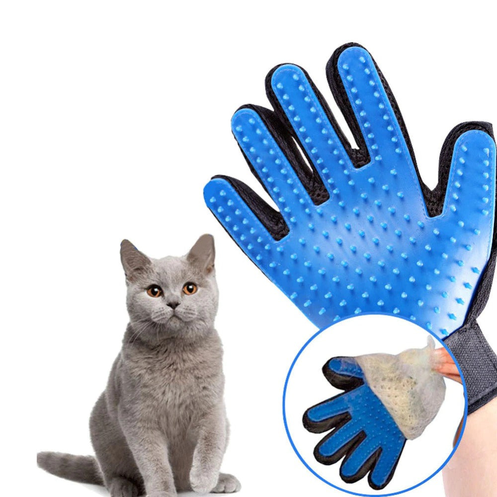 Cat Grooming Glove for Pets De shedding Brush and Massage Glove for Cleaning and Comfort