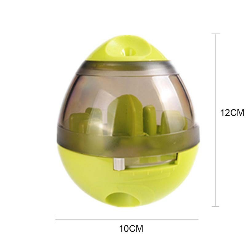 Puppy Feeder Dispenser Bowl Toy Leak Food Interactive Dog Food Balls Tumbler Pet Tumbler Feeder Food Automatic Dispenser Bowl Interactive Balls