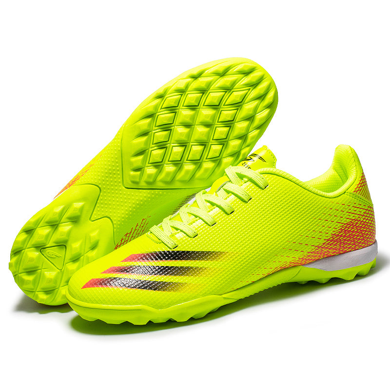 Optimized for Play Football Training Shoes with Rubber Nails for Artificial Turf