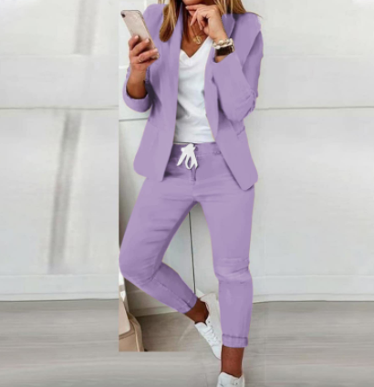 Ladies Fashion OL Suit Trousers Suit office suit party