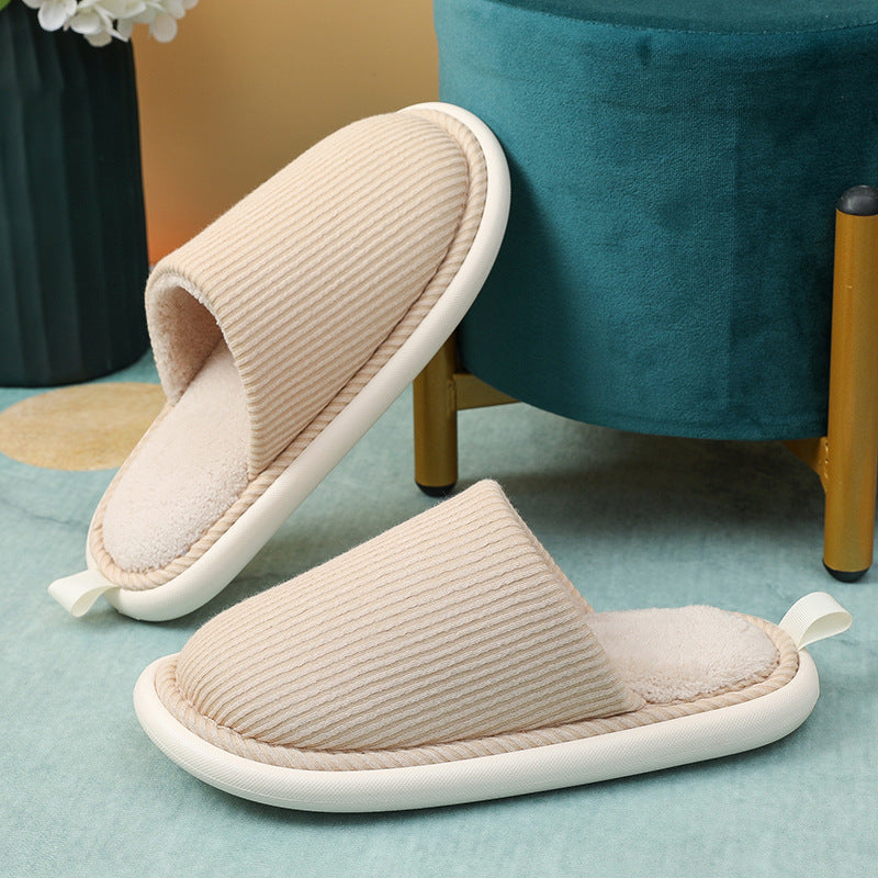 Stay Warm and Slip-Proof with Winter House Slippers Soft Furry Plush, Eva Sole, Ideal for Women's Footwear on Chilly Floors