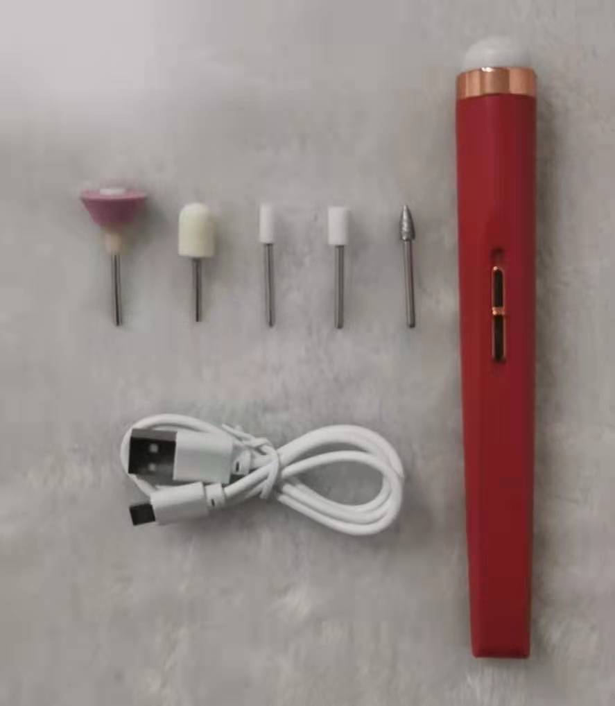 Electric Manicure Machine Set - Cordless and Rechargeable 5-in-1