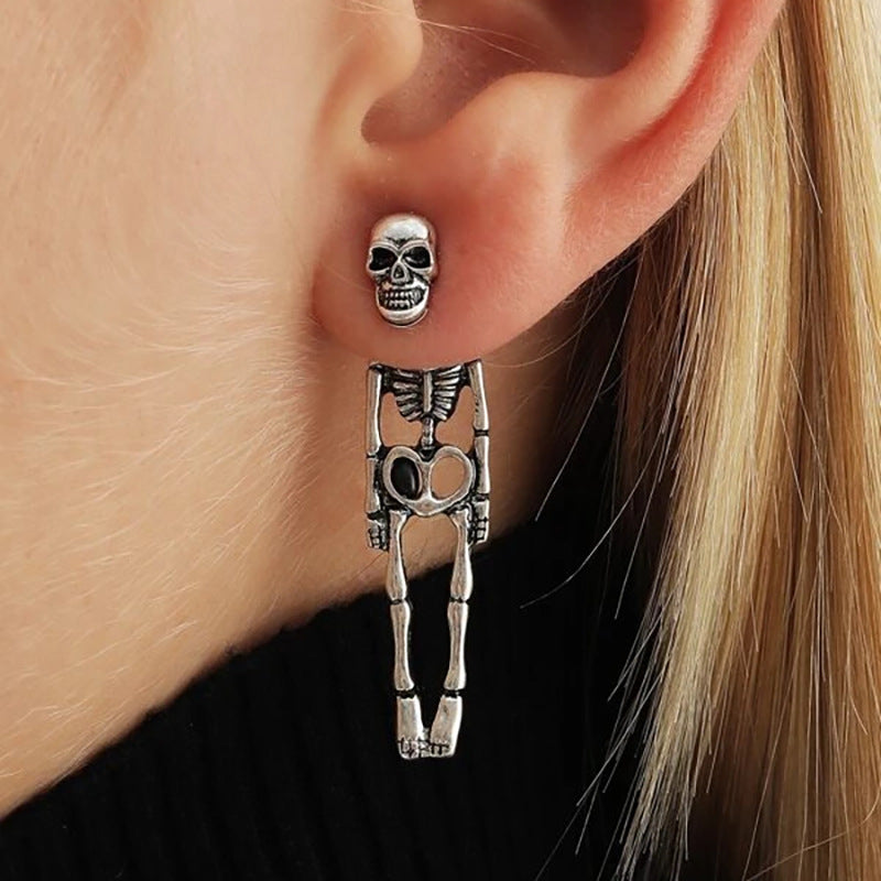 Halloween Skull Stud Earrings