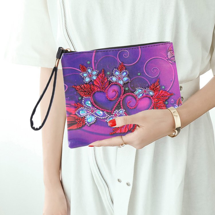 Creative Sparkle Fashion DIY Diamond Painting Handbag for Personalized Style