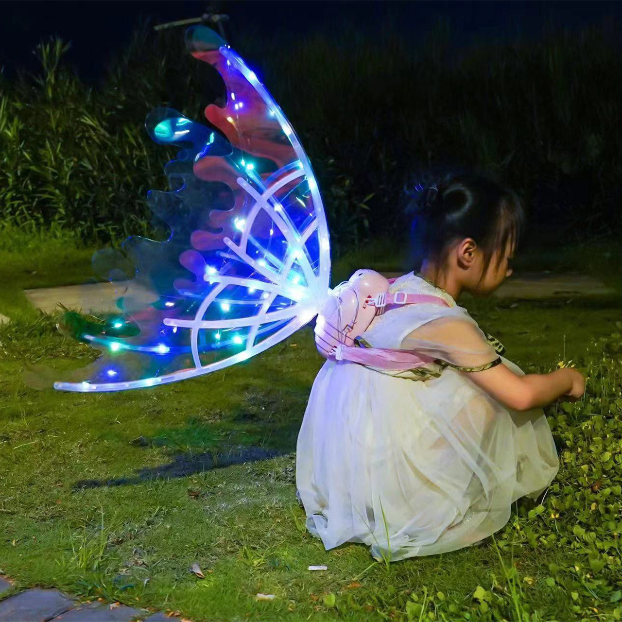 Enchanting Elegance Baby Girl Fairy Wings Ideal for Birthdays Weddings Christmas and Halloween Celebrations