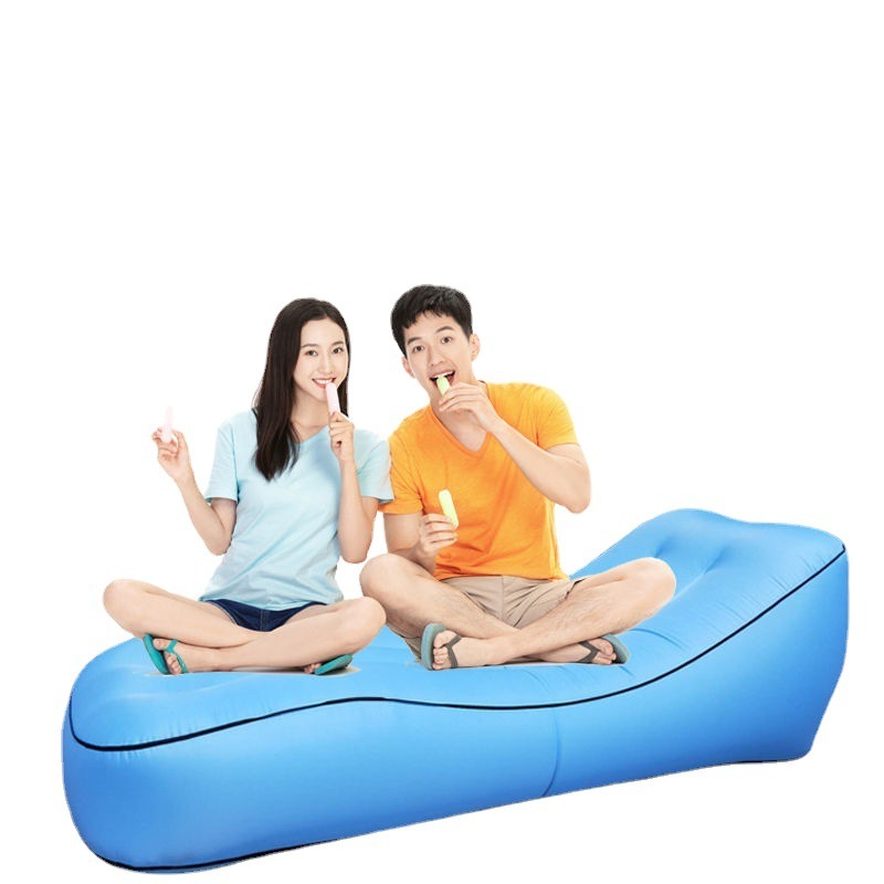 Outdoor Comfort Camping Sofa Inflatable Sofa Portable Air Bed for Casual Beach Recliner and Floatation Bed