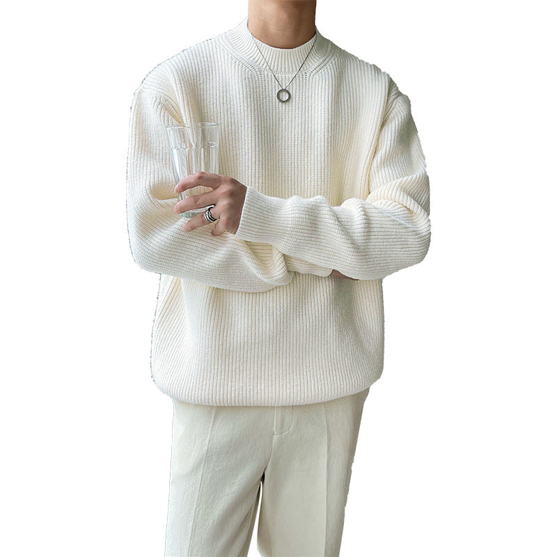 Fabric: "Soft Thermal" suggests that the sweater is designed for warmth and comfort