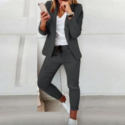 Ladies Fashion OL Suit Trousers Suit office suit party