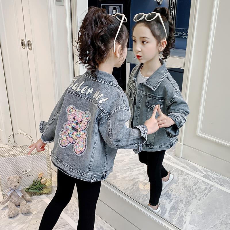 Kids Fashion Fun Explore Our Collection of Cartoon Jacket Clothes Offering Denim Tops for Children with Playful Style and Comfort